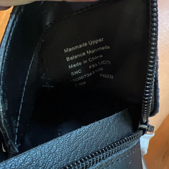 STYLE & COMPANY Womens Black Almond Toe Block Heel Slip On Booties 9.5 M - Picture 7 of 8